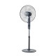 Primo Prsf-80656 Ανεμιστήρας Ορθοστάτης 65W Διαμέτρου 45.72cm με Τηλεχειριστήριο Γκρι